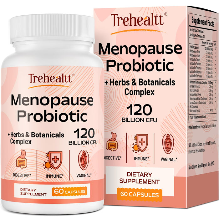 Women’s Probiotic Blend with Herbs – 60 Vegan Capsules