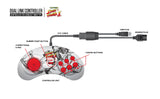 Retro-Bit Street Fighter Genesis & USB Dual Link Controller for PC, Mac - Sega Genesis