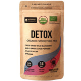 Numami Organic Detox Blueberry Smoothie Powder with Healthy Spirulina, Atlantic Dulse and Barley Grass Juice Powder, Premium Quality superfood from Europe