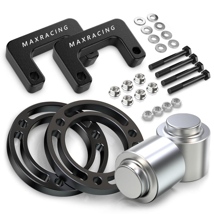Maxracing 3" Front + 3" Rear Leveling Lift Kit Compatible with 2007-2020 Chevy Tahoe / 2007-2020 Chevy Suburban 1500/2007-2013 Chevy Avalanche 1500/2007-2020 GMC Yukon 1500 4WD/2WD