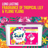 Surf Washing Capsules Tropical Lily 3 in 1 Capsules 45 Washes