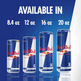 Red Bull Energy Drink with 114mg Caffeine plus Taurine & B Vitamins, 12 Fl Oz, Pack of 24 Cans