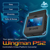 Brook Wingman PS2 Converter with Keychain - Retro Consoles Converter for XB Series X|S, One, 360, Elite 1&2 and PS5/PS4/PS3, Switch Pro Controller on PS2/ PS1/ PS Classic Consoles [Exclusive Version]