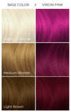 ARCTIC FOX Vegan and Cruelty-Free Semi-Permanent Hair Color Dye (8 Fl Oz, VIRGIN PINK)