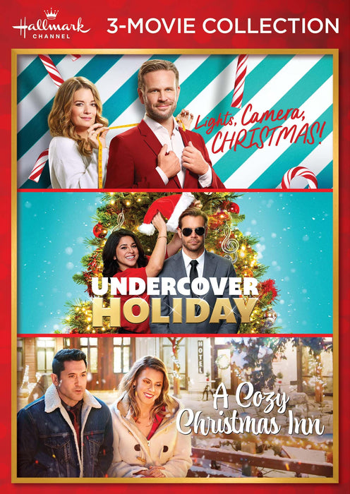 Hallmark 3-Movie Collection (Lights, Camera, Christmas! / Undercover Holiday / A Cozy Christmas Inn)