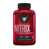 BSN NITRIX 2.0 - Nitric Oxide Precursors, 3g Creatine, 3g L Citrulline - Supports Workout Performance, Pumps, Muscle Recovery and Endurance - 180 Tablets