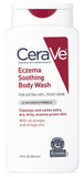 CeraVe Soothing Body Wash for Dry Skin | Shower Oil for Sensitive, Dry, Itchy, and Eczema-Prone Skin | Fragrance Free & Paraben Free & Sulfate Free | 10 oz