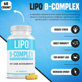 Lipo B-Complex Lipo BC (60 Tablets) Manufactured by Legere Pharmaceuticals for ES Global.