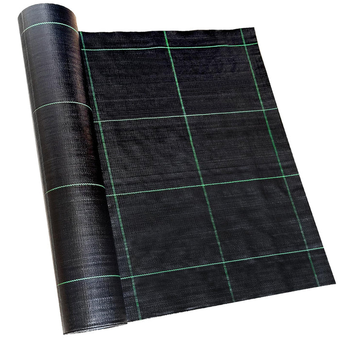 Vanver 6ft x 100ft Landscape Fabric -Heavy Duty Weed Barrier Fabric for Landscaping, Weed Blocker Cloth,Geotextile Fabric for Garden, Driveway & Ground Cover, Garden Weed Mats,Grid Design