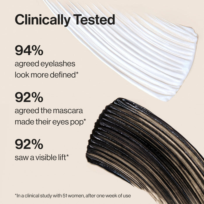 Honest Beauty 2-in-1 Extreme Length Clean Mascara + Lash Primer | Lengthening + Volumizing | Cruelty Free + Safe for Sensitive Eyes | Black, .27 fl oz