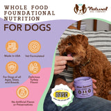 Natural Dog Company Aller-Immune Chews (90 Pieces), Turkey Flavor, with Canine-Specific Probiotics, Allergy Immune Supplement for Dogs of All Ages, Sizes & Breeds, Boosts Immune System, Antioxidant