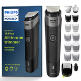 Philips Norelco Multigroom Series 5000 18 Piece, Beard Face, Hair, Body and Intimate Hair Trimmer for Men - NO BLADE OIL MG5910/49