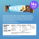 Nick's Protein Bars Krispy Cookie | 16g protein | 210 calories | Low Carb Keto Friendly Snacks No Added Sugar (Multipack 24 bars x 50g)