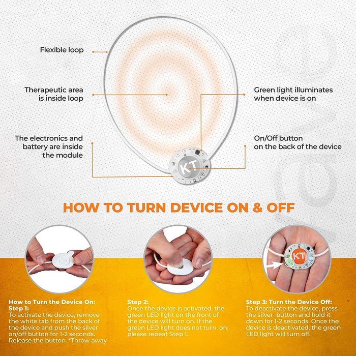 KT Tape KT Recovery+ Wave™ Electromagnetic Pain Relief Device