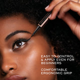 Lancôme Idôle Liner Waterproof Liquid Eyeliner - Ultra-Precise & Luminous Pigments - Flake, Fade & Smudge-Proof - Glossy Black