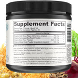 Organic Sea Moss Superfood Powder with Ashwagandha, Beet Root, and Maca | Support Healthy Skin, Athletic Performance, and Positive Mood | Delicious Vanilla Flavor