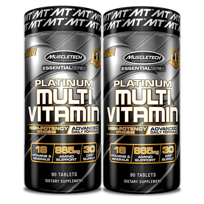 MuscleTech Platinum Multi Vitamin 90 Count (2 Pack)