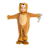 Spooktacular Creations Halloween Baby Lion Costume with Toy Zebra for Infants, Child, Toddler Halloween Dress Up, Safari Themed Party (12-18 months)