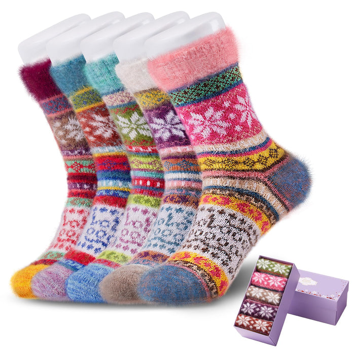 ICEIVY Comfy Fuzzy Warm Winter Cozy Socks Stocking Stuffers Gifts for Women