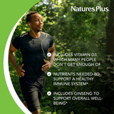 Natures Plus Source of Life Adult’s Chewable, Apple Cinnamon - 90 Wafers, Pack of 2 - Multi-Vitamin & Mineral Supplement - Gluten Free, Vegetarian - 90 Total Servings