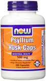 Psyllium Husk 500 mg 200 Capsules (Pack of 2)