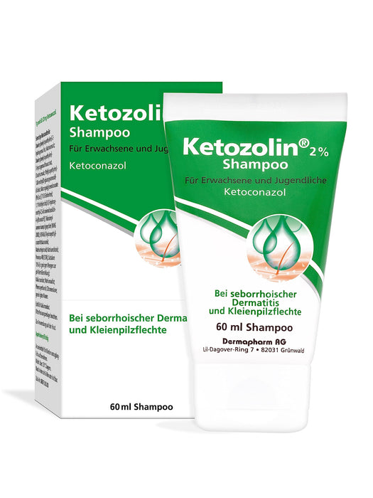 Dermapharm Ketozolin 2%, 60 ml Shampoo