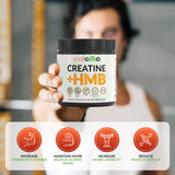 LIVEGOOD™ Creatine Plus HMB Supplement, 3g HMB for Muscle Strength & Recovery, 8.5oz.