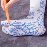 GDSAFS Reflexology Socks, Reflexology Socks with Massage Tool, Pressure Point Socks, Foot Reflexology Socks, Acupressure Socks with Tool, Acupressure Reflexology Foot Massage Socks (Women, 1 Pair)