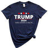 IHK Trump 2024 T-Shirt, Trump 2024 Election, Trump 2024, Donald Trump 2024 Shirt (US, Alpha, X-Large, Regular, Regular, Navy)