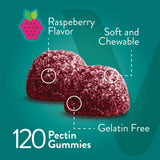 Biotin Gummies for Hair, Skin, and Nails 5,000mcg - Hair Growth Gummies, Healthy Skin Glow, Strong Healthy Nail Growth - Vegan, Gluten Free, Gelatin Free, GMO Free - Tasty Chewable Raspberry Flavor