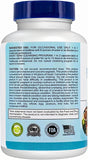 Ecqizer 15-Day Intensive Gut Support - Dual Action Cleanse with Senna & Cascara, Plus Psyllium Husk, 60 Capsules