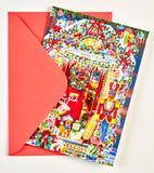 Fun & Whimsical Advent Calendar Greeting Cards - Assortment of 12 Cards with Envelopes by Vermont Christmas Company - The Perfect Early Christmas Card