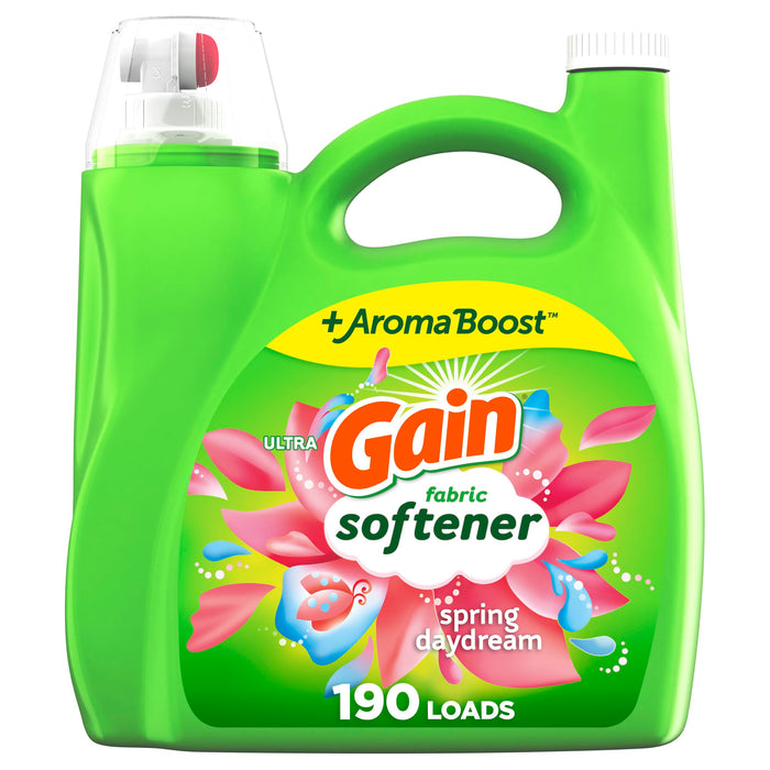 Gain Fabric Softener, Spring Daydream, 140 fl oz, 190 Loads