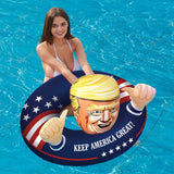 Pool Float Donald Trump Keep America Great - Patriot American infloateble for Adult