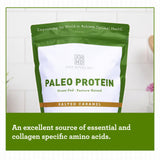 Amy Myers MD Paleo Protein Powder, Clean Grass Fed, Pasture Raised Protein - Hydrolyzed Bovine Collagen, Hormone Free, Non-GMO, Gluten & Dairy Free - Perfect for Keto and Paleo - Salted Caramel