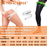 THX4COPPER Compression Full Leg Sleeves(Pair)