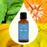 Plant Therapy Chill Out Essential Oil Blend for Stress & Calming Relief 100% Pure, Undiluted, Natural Aromatherapy, Therapeutic Grade 30 mL (1 oz)