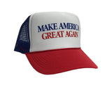 MAGA Hat Make America Great Again Donald Trump 2024 Hat Adjustable Unisex Cap (Royal/Red)