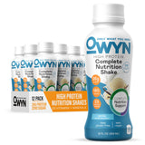 OWYN Only What You Need Protein Shake, High Protein Complete Nutrition Drink, Vanilla, 12 Fl Oz (12 Pack)