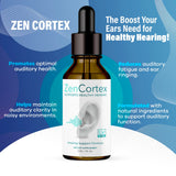 2 Pack - Zencortex - Zen Cortex Ear Drops, Zencortex 2 Bottle for 60 Days, Zencortex Drops, Zen Cortex Ear, Zen Cortex Liquid Drops, Zen Cortex Advanced Formula.