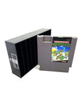 Collector Craft, Black, NES Compatible Cartridge Holder, NES Game Tray, Holds 10 Games, Clutter Reducing, Retro Video Game Collection, Works with Nintendo Entertainment System NTSC and PAL Cartridges