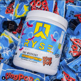 Ryse Up Supplements Element Series Pre-Workout – 25 Servings – Blue Raspberry Flavor – Caffeine, Beta-Alanine & NO3-T Nitrates