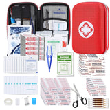 276PCS First Aid Kit Home Car Camping Hiking Emergency Supplies Small Compact Lovely Bag for School Outdoor, Basic Outdoor Essentials Survival Kit for Travel AMORNING