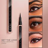 Lancôme Idôle Liner Waterproof Liquid Eyeliner - Ultra-Precise & Luminous Pigments - Flake, Fade & Smudge-Proof - Glossy Black