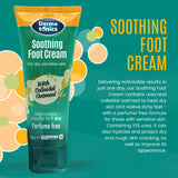 Dermatonics Soothing Foot Cream - 10% Urea with Manuka Honey, Exfoliating and Softening Balm, Moisturizer for Dry, Cracked Heels, and Rough Skin, Rehydrating for Feet, Elbows & Hands - 2.46 oz Tube