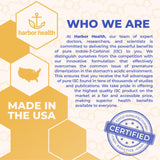 Harbor Health I3C Indole-3-Carbinol 400mg per Capsule - 60 Gastroprotective Capsules, Pure Indole 3 Carbinol, Best Alternative to DIM Supplements, Vegan Non-GMO Hormone Balance for Women and Men