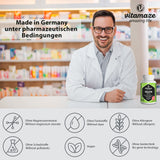 Selen hochdosiert 200 mcg, vegan, 180 Tabletten für 6 Monate, Natürliche & Bioverfügbare Nahrungsergänzung ohne Zusatzstoffe, Made in Germany