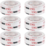 WAR Tape 1" EZ Rip Athletic Tape for Boxing, MMA, Muay Thai - 6 Pack