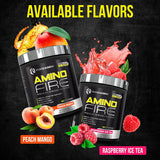Forzagen Amino Fire | Essential Amino Energy Powder for Pre-Workout | BCAA Energy Boost & Muscle Recovery Drink Mix, Enhance Focus & Concentration, Dietary Supplement | Peach Mango, 40 Servings