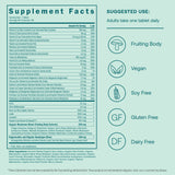 True Grace Men's 40+ One Daily Multivitamin Fermented Minerals, Organic Adaptogens & Mushrooms Whole Body Balance Immune, Endurance, Bone & Heart Support Supplement - Non-GMO - 90 Vegetarian Tablets